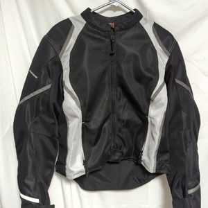 First Gear Mesh-Tex 13 Womens Motorcycle Jacket Black Large